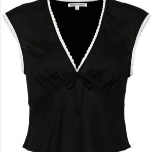 Reformation Cherry Organic Top